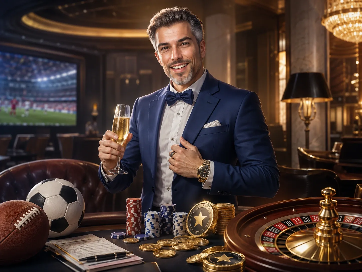 Luxury Casino Bet Bonus Sports Lounge